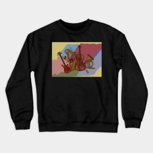 Musical instruments Crewneck Sweatshirt